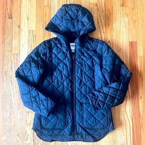 Old Navy Women’s Quilted Jacket Blue Sz Small